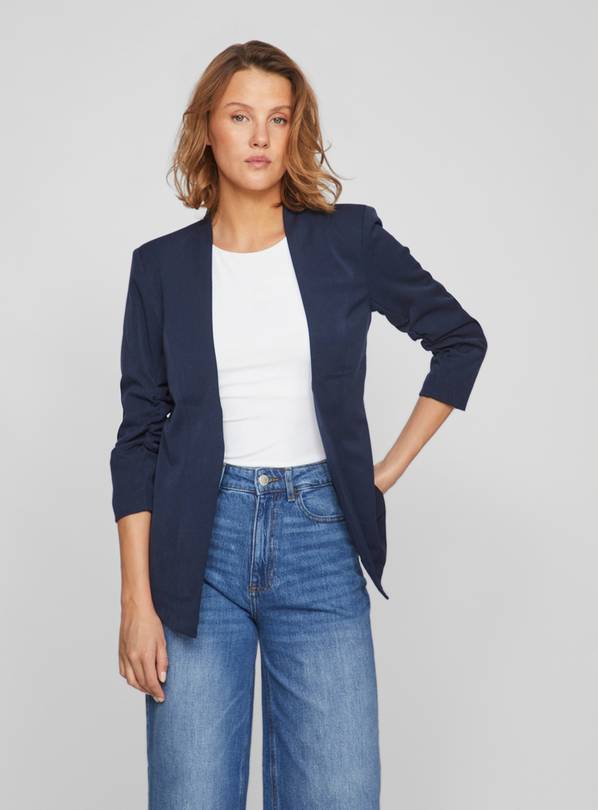 Buy VILA Her New 3/4 Blazer L/UK14 Workwear Tu