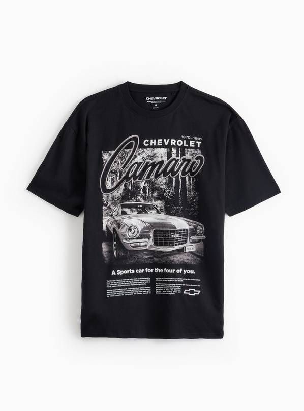 Chevrolet Camaro Graphic Print T-Shirt  XL