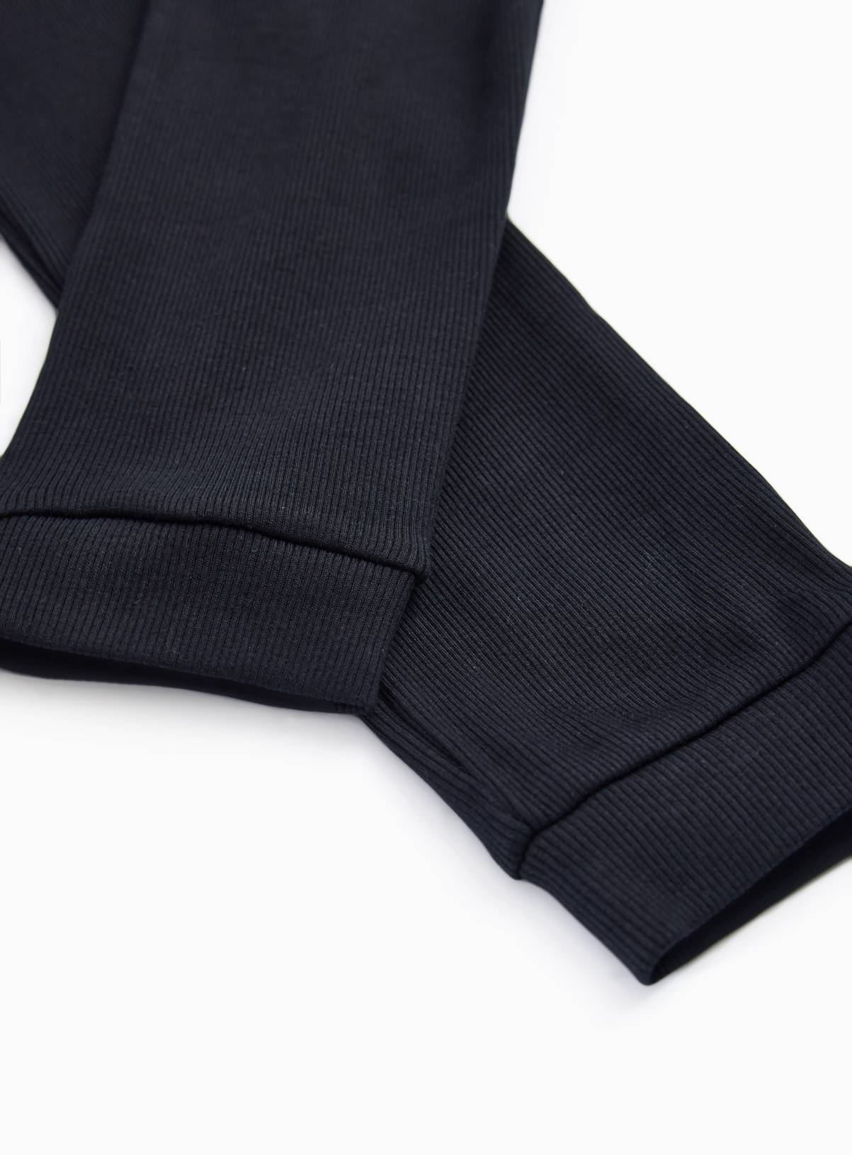 Plain Black Leggings 2 Pack 2-3 years - Image 2