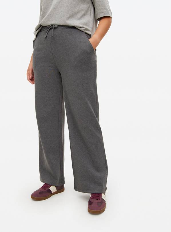 Charcoal Core Wide Leg Joggers XL