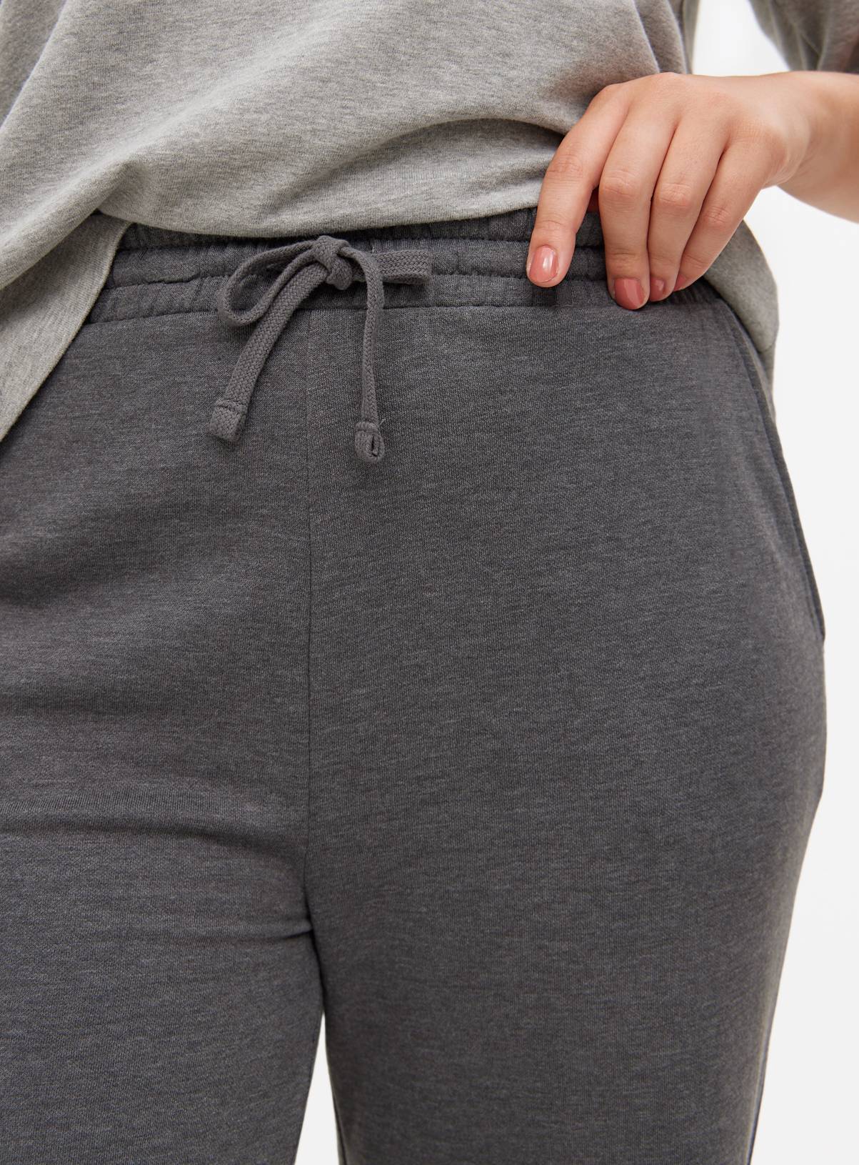 Charcoal Core Wide Leg Joggers XL - Image 3