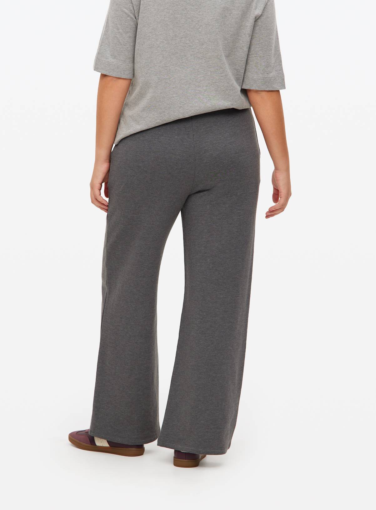 Charcoal Core Wide Leg Joggers XL - Image 4