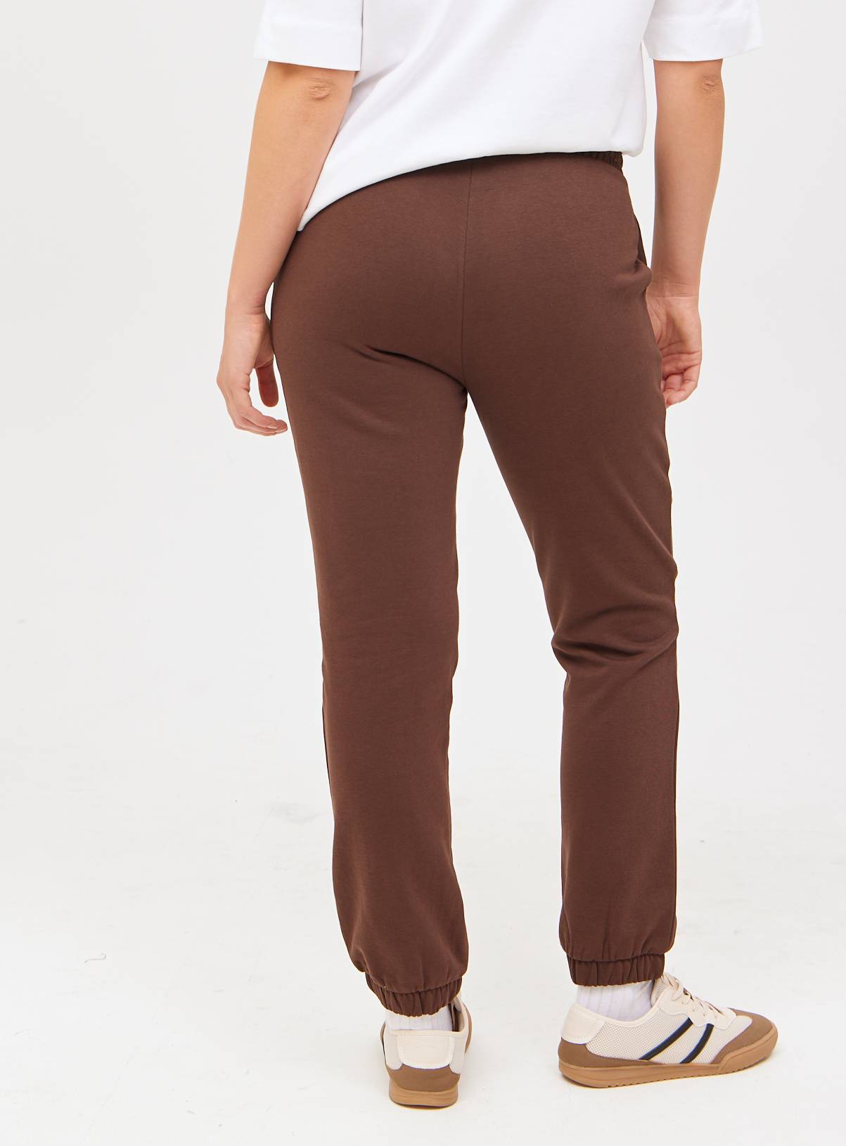 Brown Core Tapered Co-ord Joggers M - Image 4