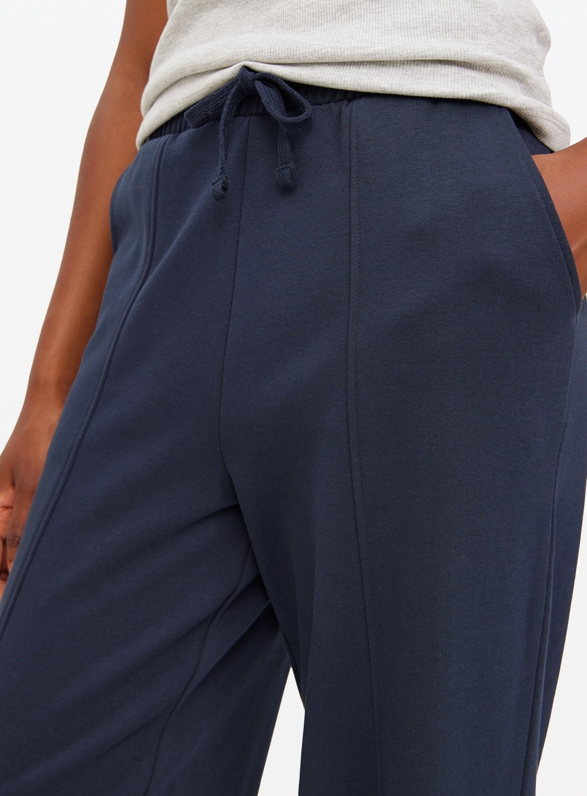 Navy Co-ord Barrel Leg Joggers  XL - Image 3 thumbnail