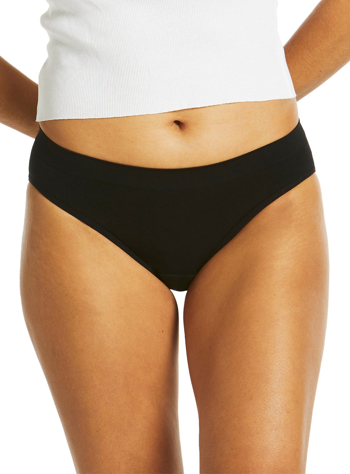 LOVE LUNA Ladies Seamfree Period Bikini Brief 10-12