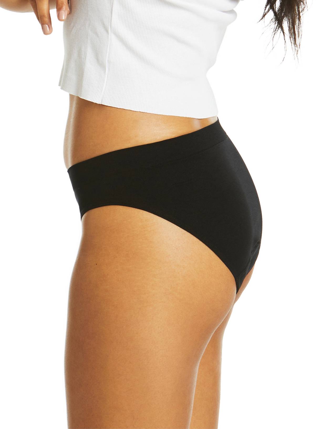 LOVE LUNA Ladies Seamfree Period Bikini Brief 18-20 - Image 2