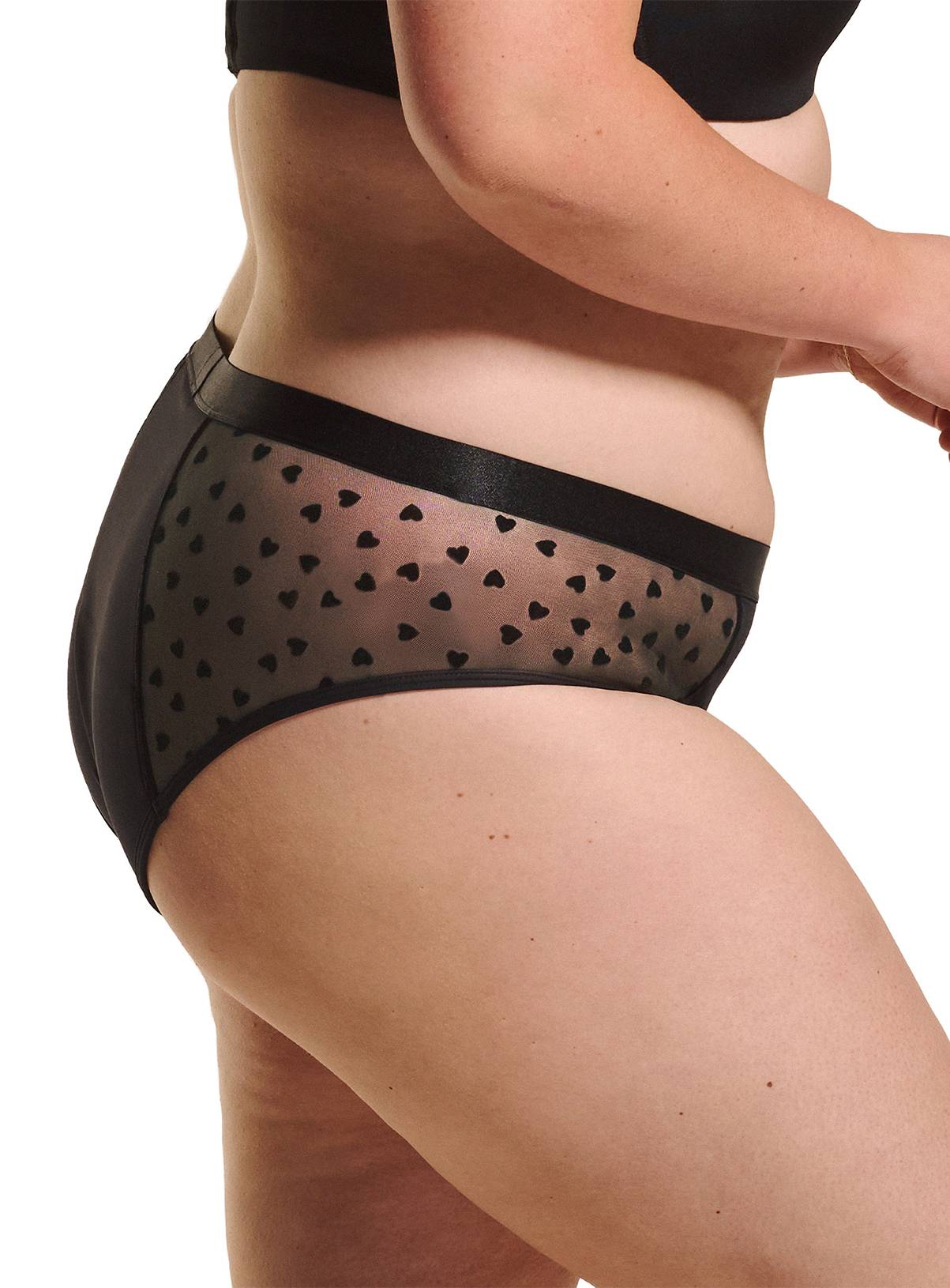 LOVE LUNA Ladies Luxe Self Love Period Midi Brief 10-12 - Image 2