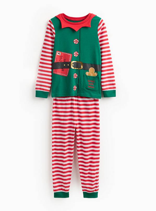 Christmas Novelty Elf Pyjamas 1-2 years