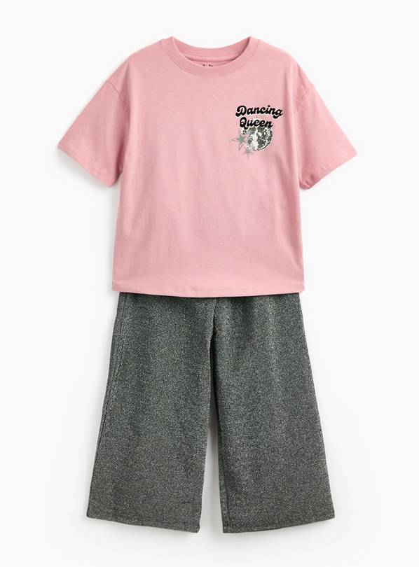 Dancing Queen T-Shirt & Culotte Set 14 years