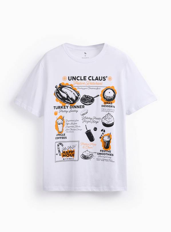 Christmas Uncle Claus Graphic Tee L