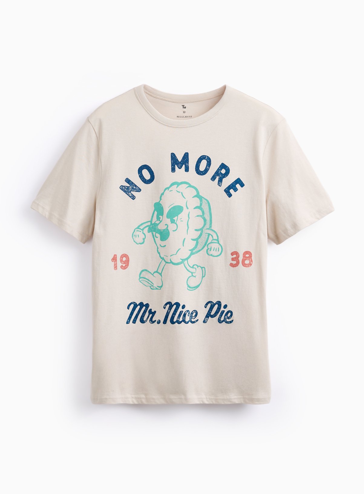 No More Mr Nice Pie Graphic Tee XXXXL - Image 3 thumbnail