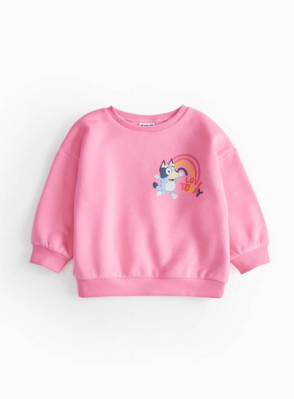 Pink Bluey Graphic Sweatshirt 5-6 years