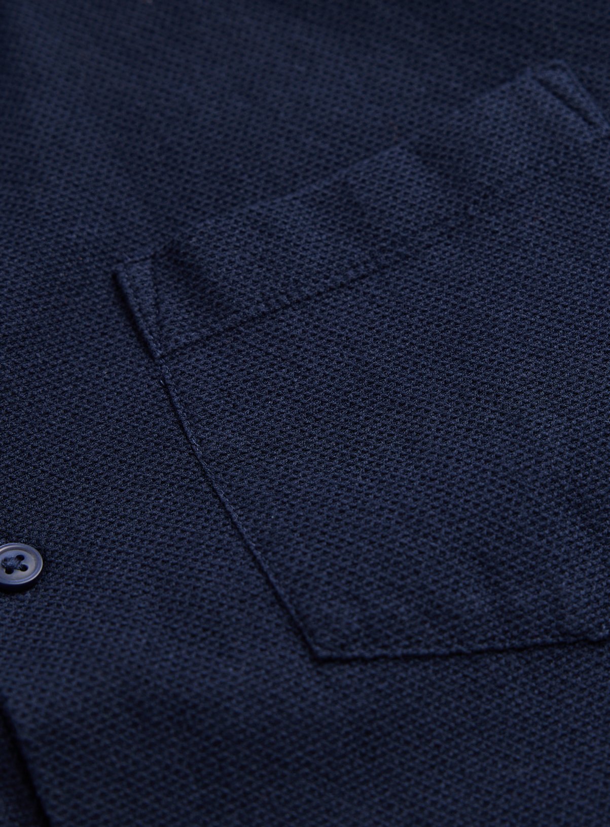 Blue Jacquard Texture Regular Fit Long Sleeve Shirt 17 - Image 4 thumbnail
