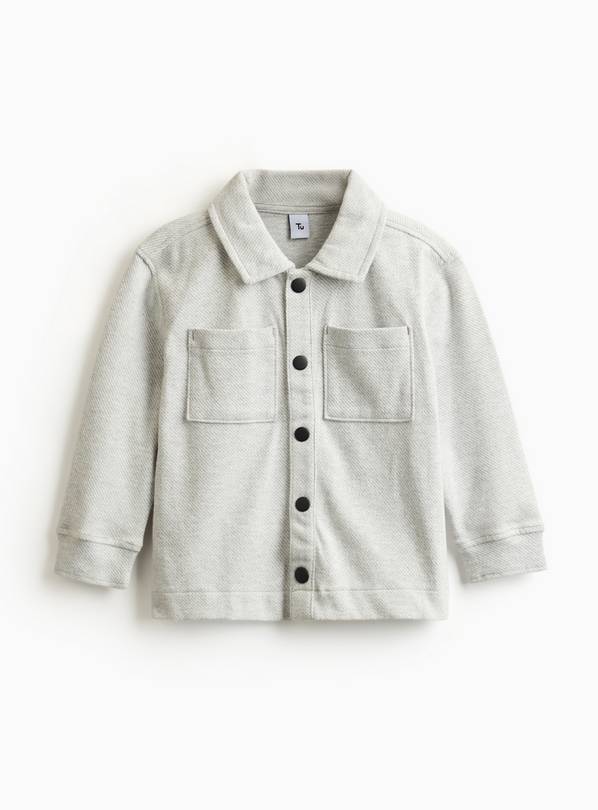 Grey Jersey Long Sleeve Shirt 5-6 years