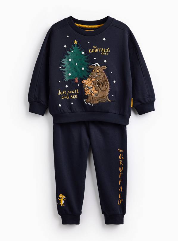 Christmas Gruffalo Navy Sweat Set 3-4 years