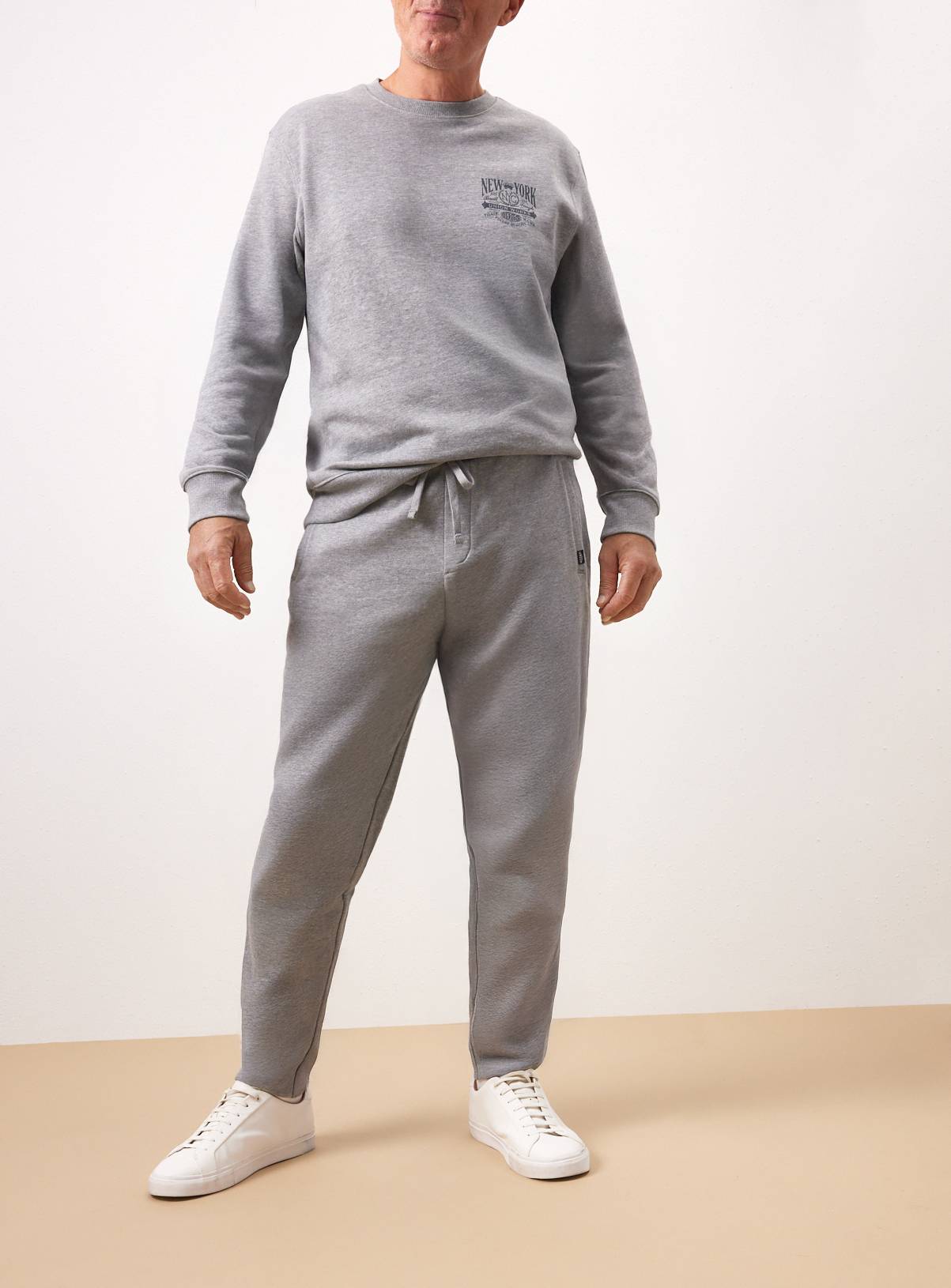 UNION WORKS Grey Co-ord Joggers XL - Image 3