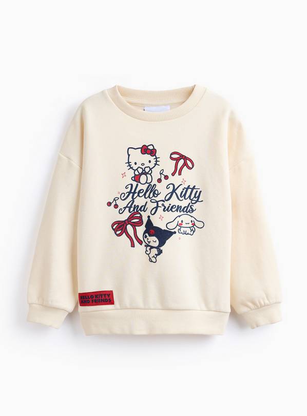 Hello Kitty And Friends Printed Cream Sweatshirt 11 years