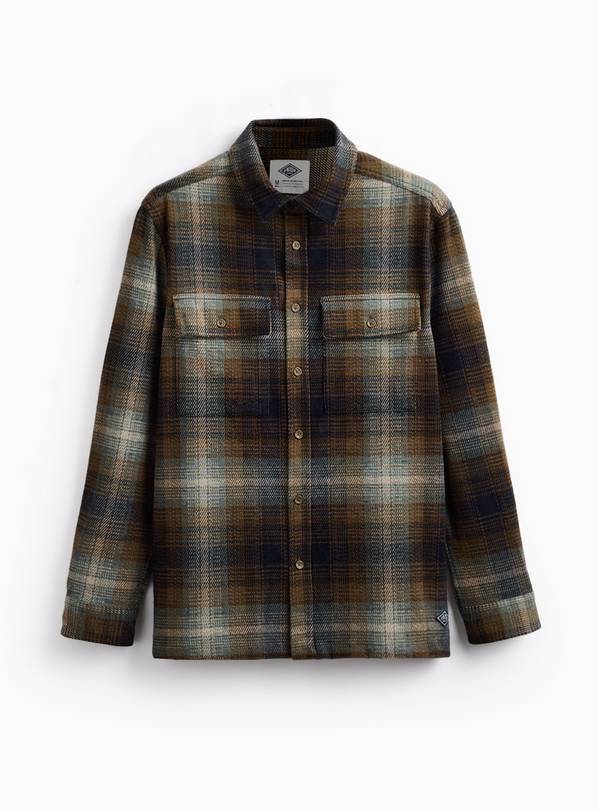 UNION WORKS Green Check Overshirt XXXXL