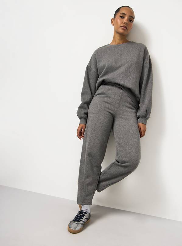 Grey Barrel Leg Co-ord Joggers XXL