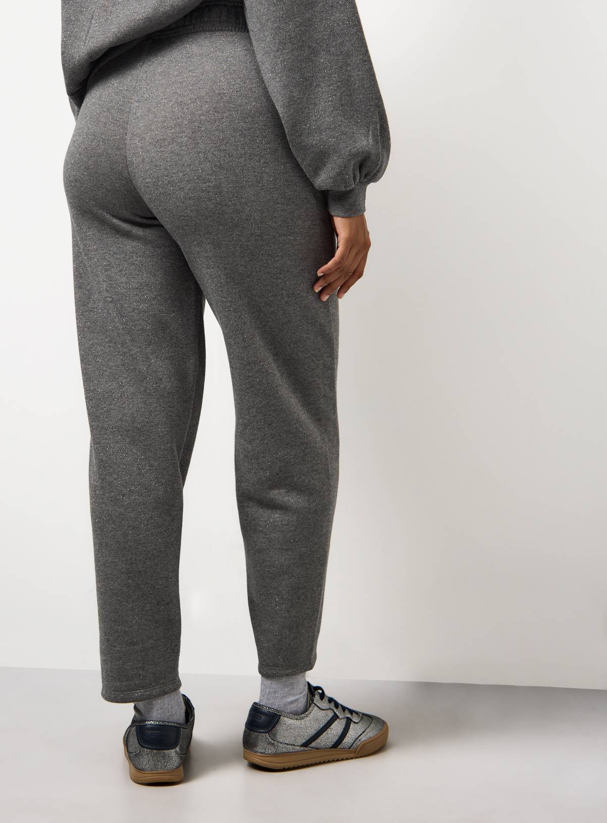 Grey Barrel Leg Co-ord Joggers L - Image 4