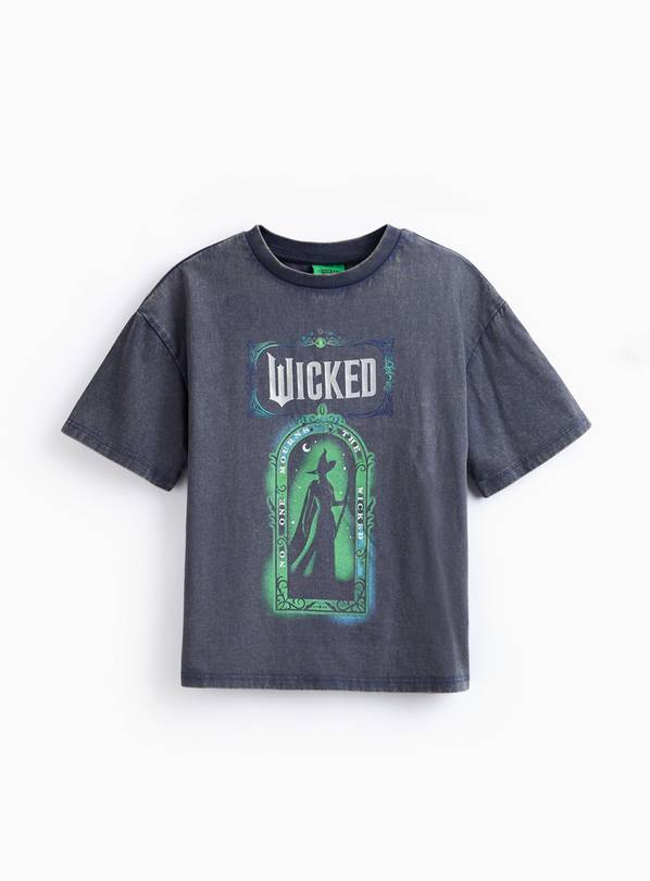 Charcoal Wicked Graphic Print T-Shirt 8 years