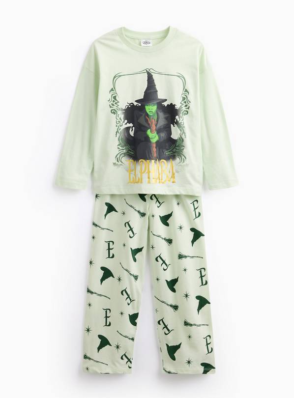 Wicked Elphaba Printed Jersey Pyjamas 8-9 years