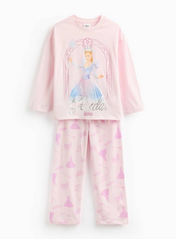 Wicked Glinda Pink Printed Jersey Pyjamas 5-6 years