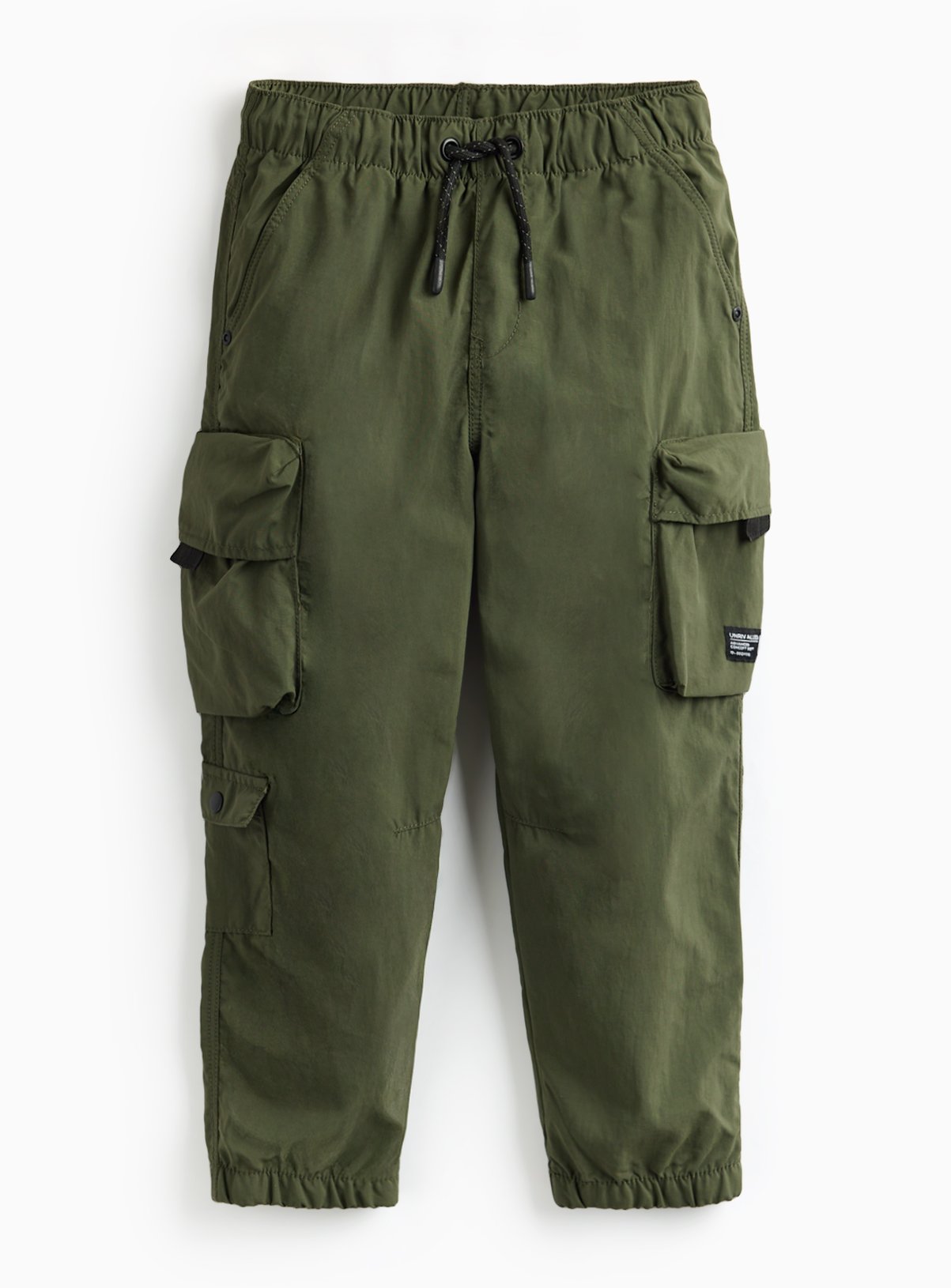 Khaki Khaki Woven Cargo Trousers - Tu by Sainsbury's