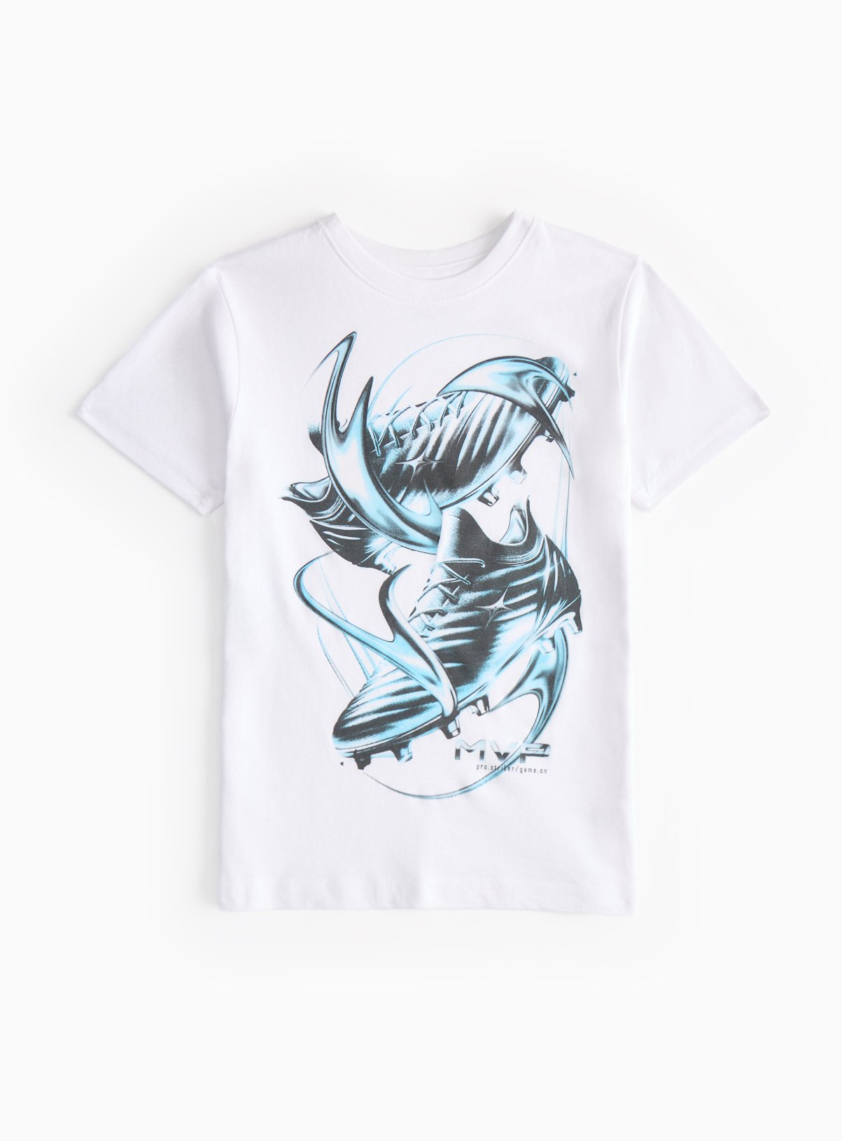 White White Graphic Print T-Shirt - Tu by Sainsbury's