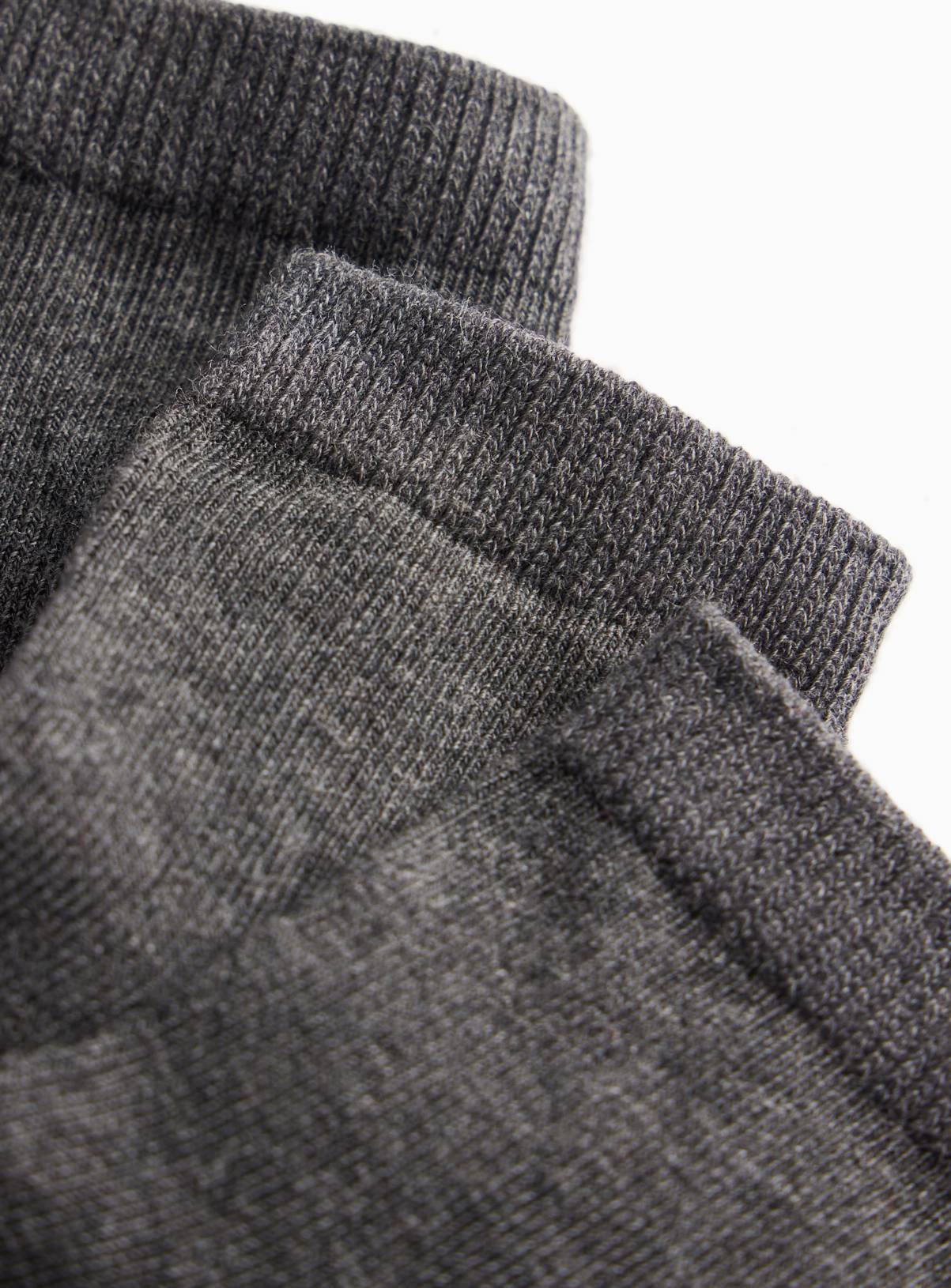 Grey Ankle Socks 5 Pack 9-12 Infant - Image 2