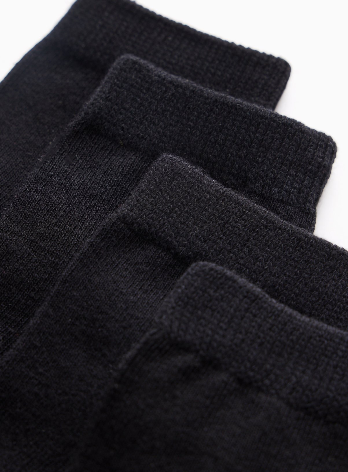 Black Socks 5 Pack 6-8.5 Infant - Image 2 thumbnail