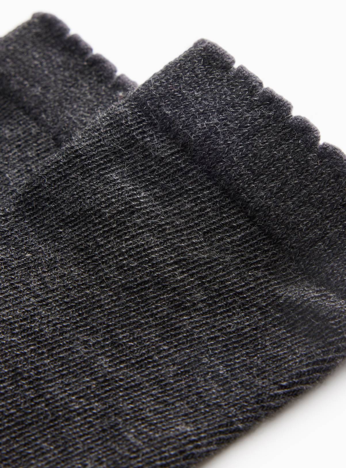 Grey Plain Knee High Socks 5 Pack 9-12 Infant - Image 2