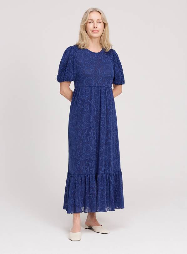 FINERY Yasmine Dress Navy 20