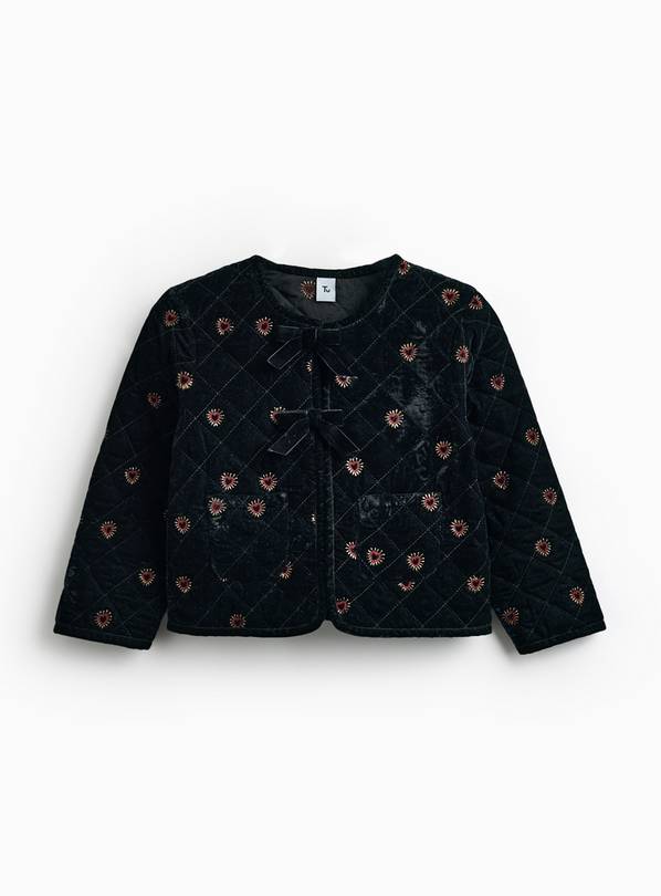 Black Embroidered Jacket 3-4 years