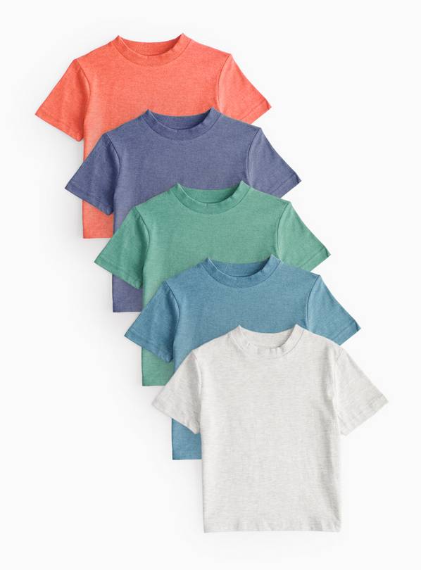 Nursery Brights T Shirts 5 Pack 2-3 years