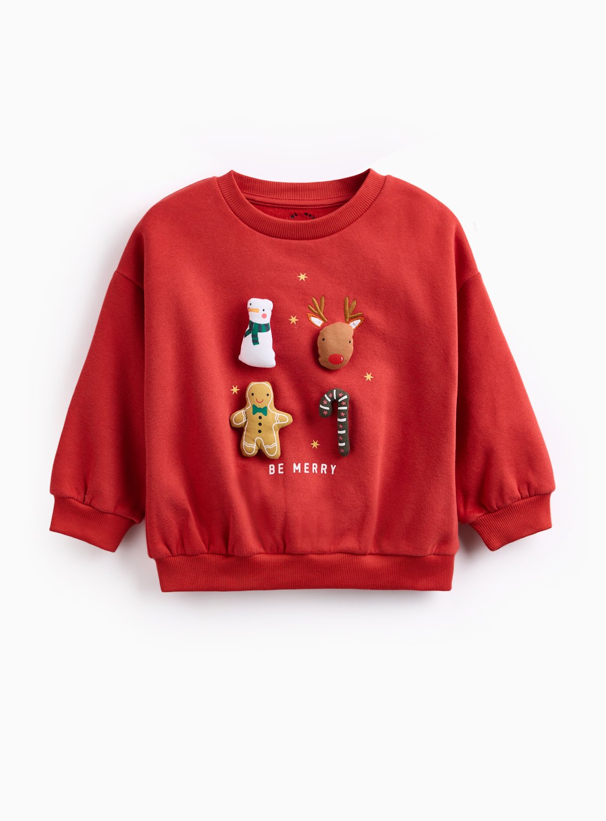 Red Squishy Icons Sweatshirt (2-3 Years)
