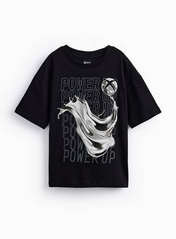 XBOX Metallic Graphic Print T-Shirt 7 years
