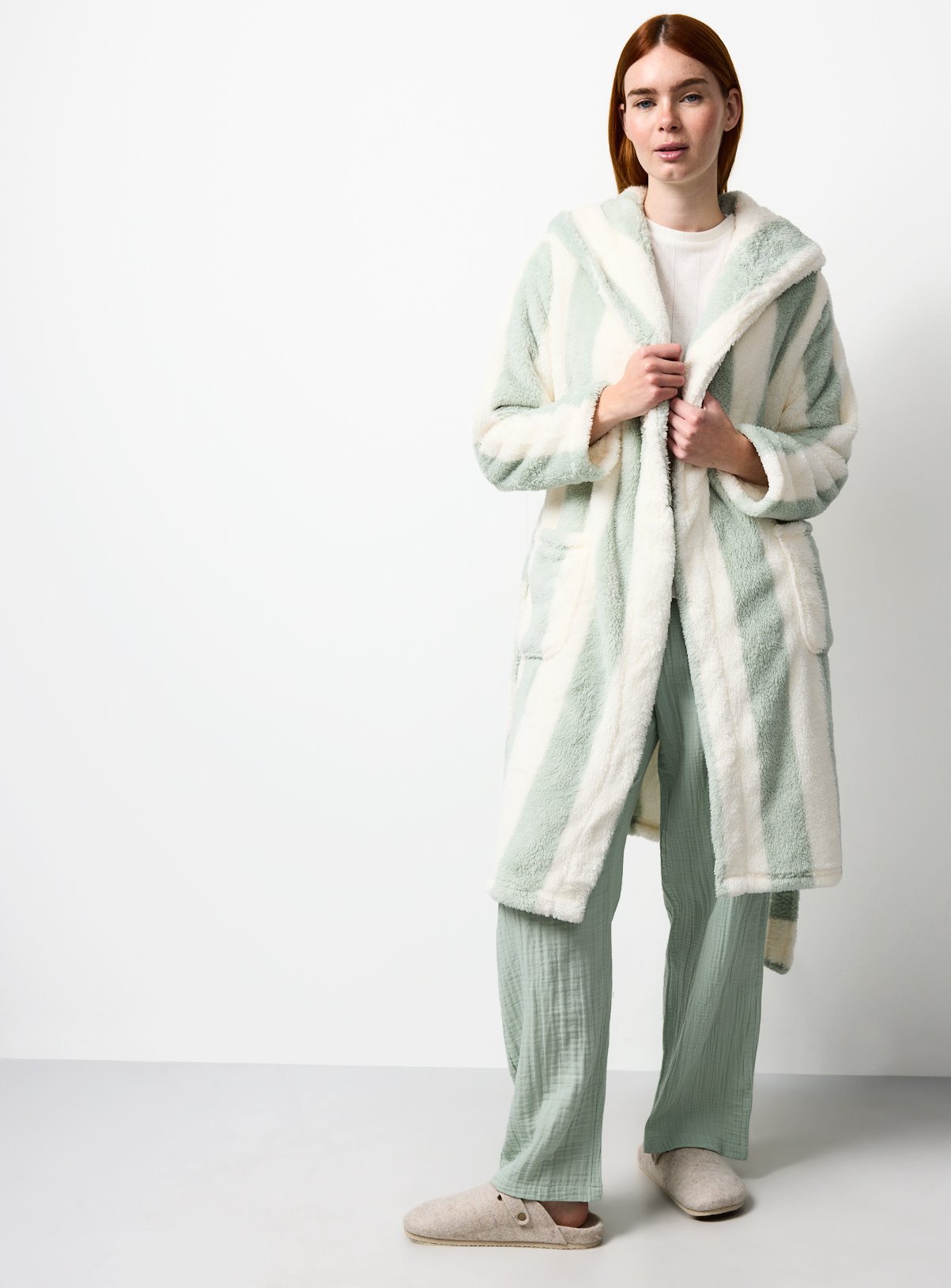 green emerald velvet dress Sage Green Muslin Cotton Bathrobe