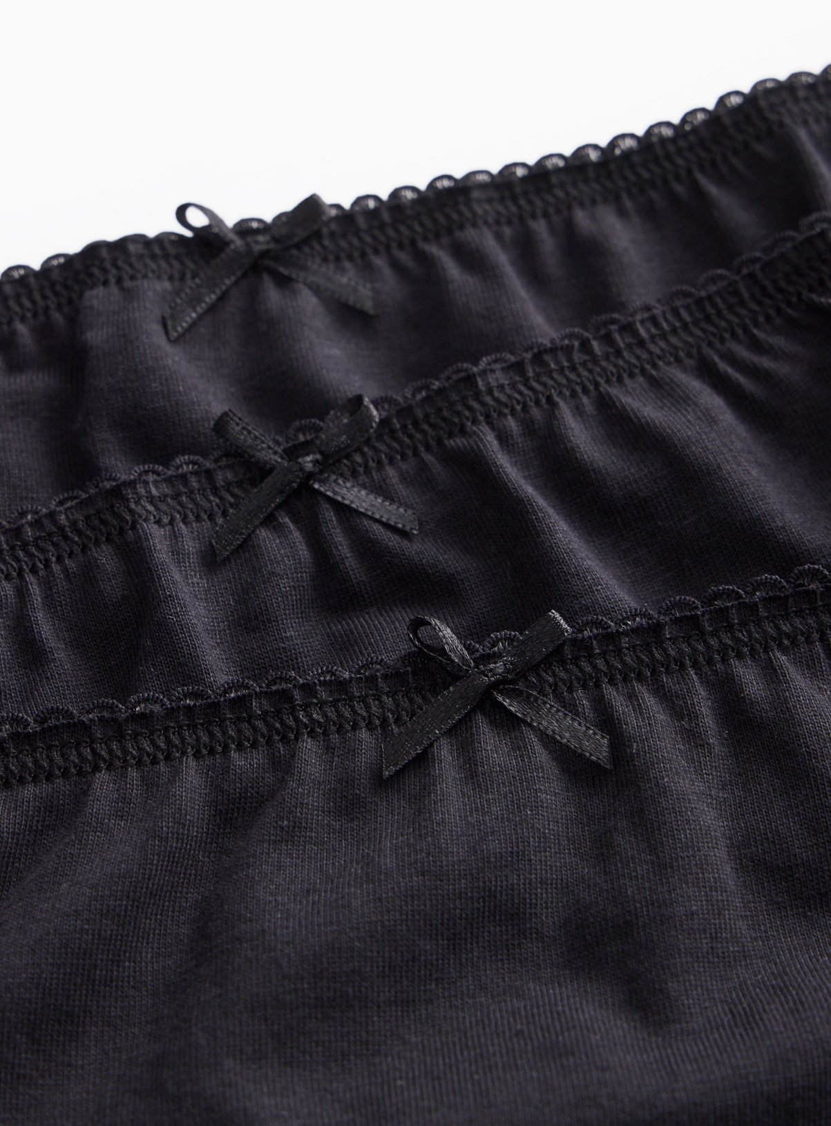 Black Full Briefs 10 Pack 11-12 years - Image 2 thumbnail