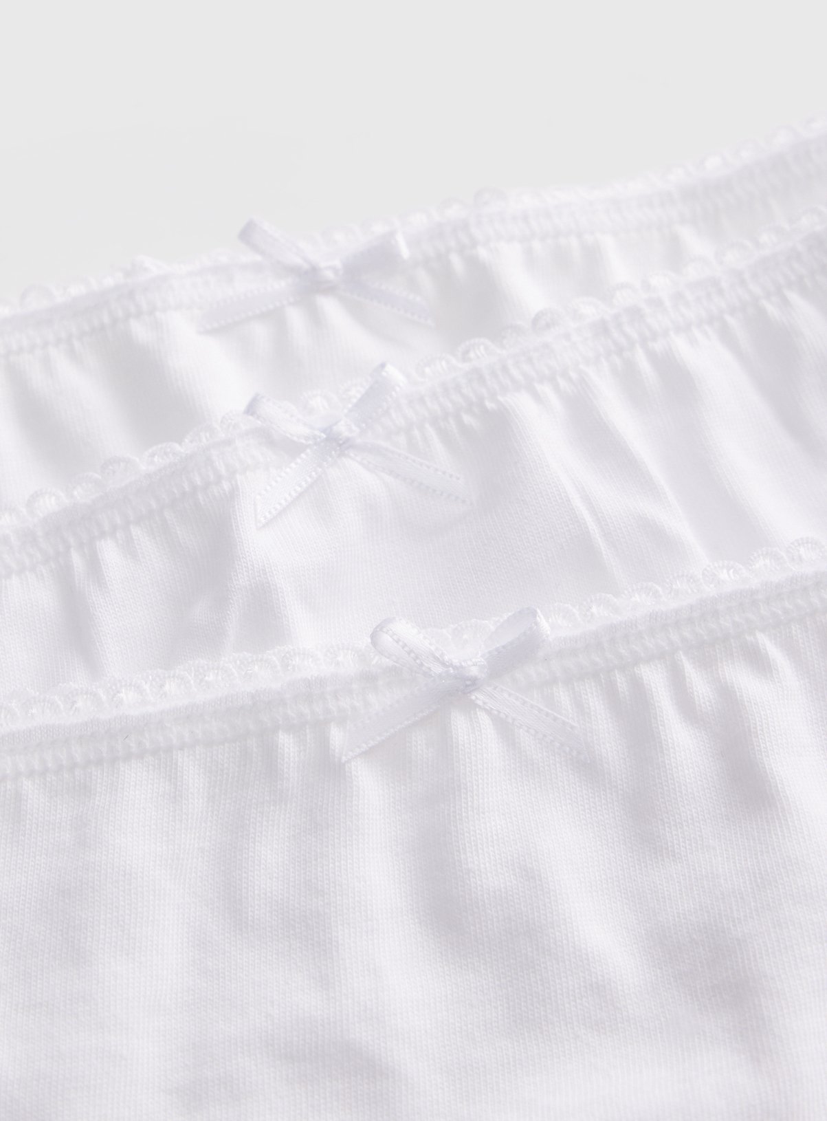 White Full Briefs 10 Pack 9-10 years - Image 2 thumbnail