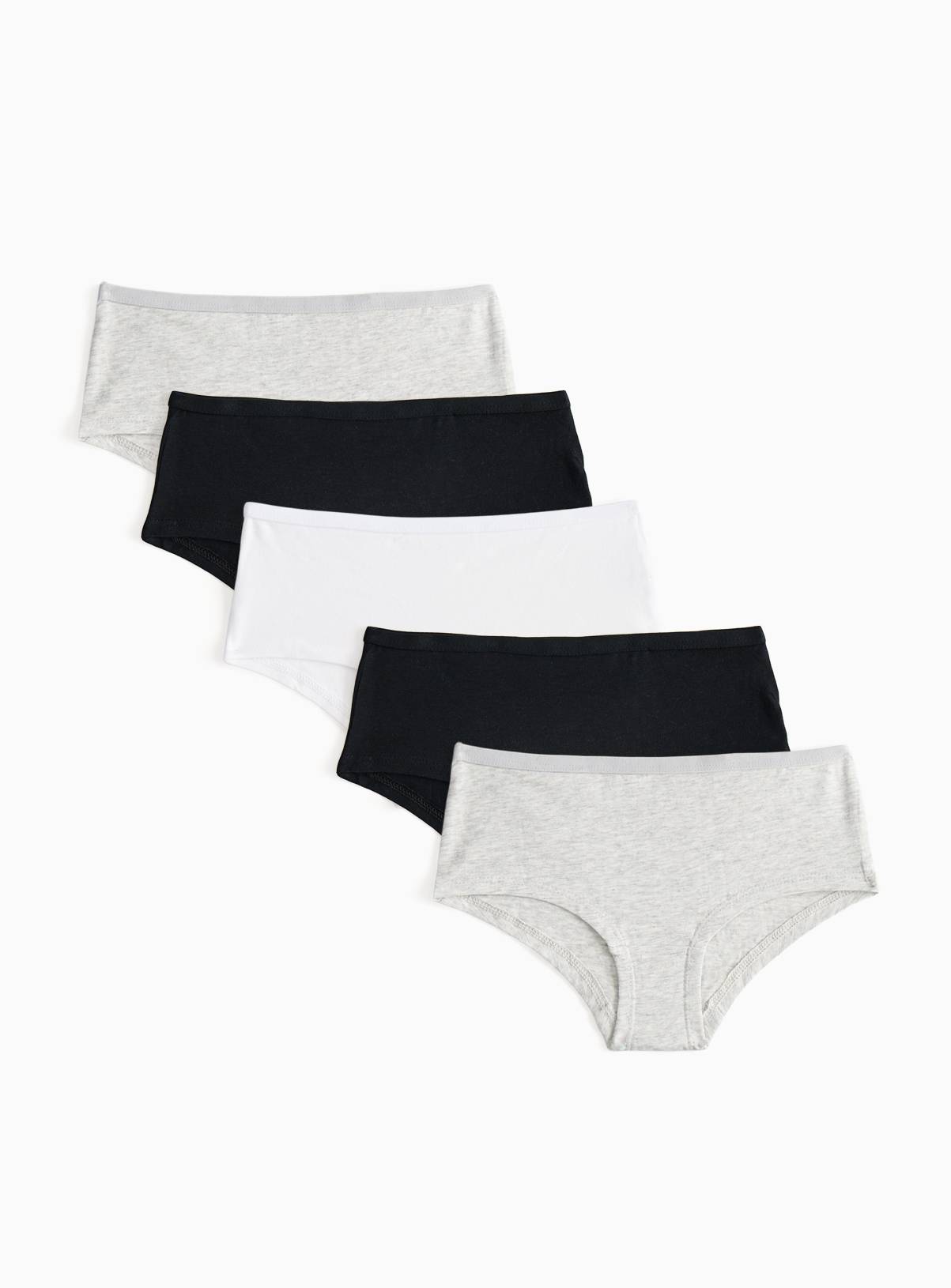 Mono Shorts-Style Briefs 5 Pack 11-12 years - Image 1