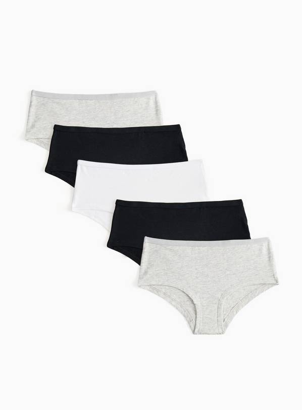 Mono Shorts-Style Briefs 5 Pack 11-12 years