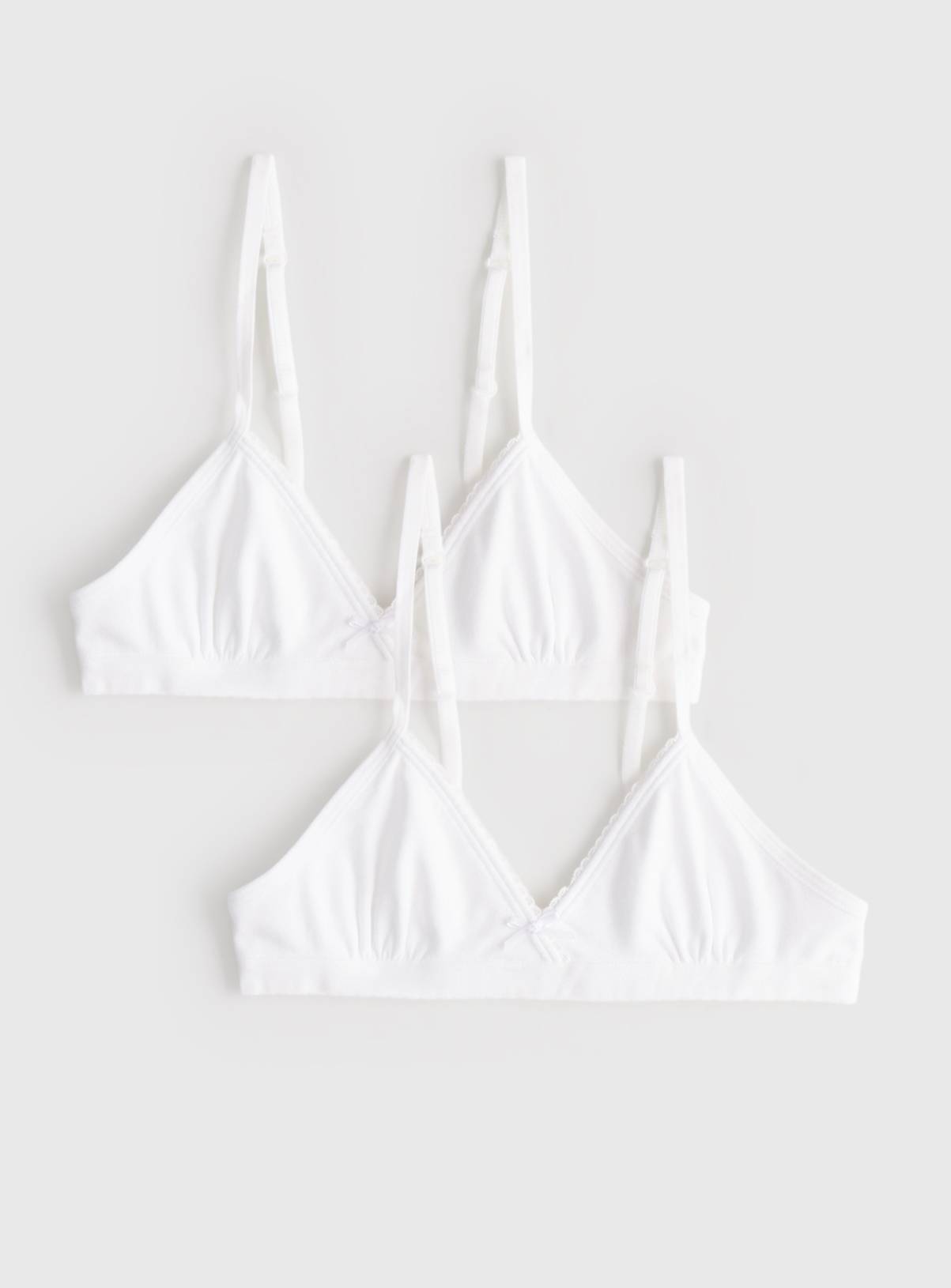 White First Bra 2 Pack Size 28AA Bra Size 30AA Bra - Image 1