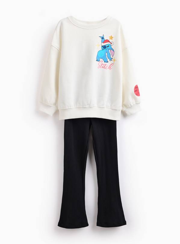 Christmas Disney Character Stitch Sweat Set 6 years