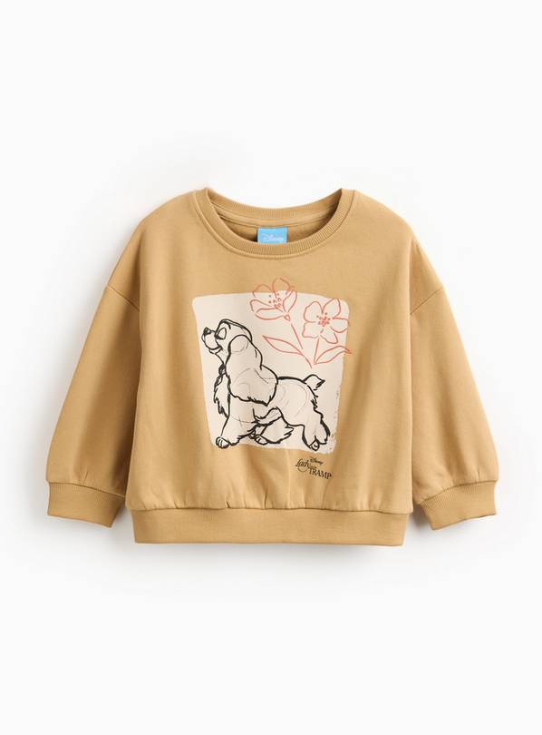 Disney Lady & The Tramp Sweatshirt 2-3 years