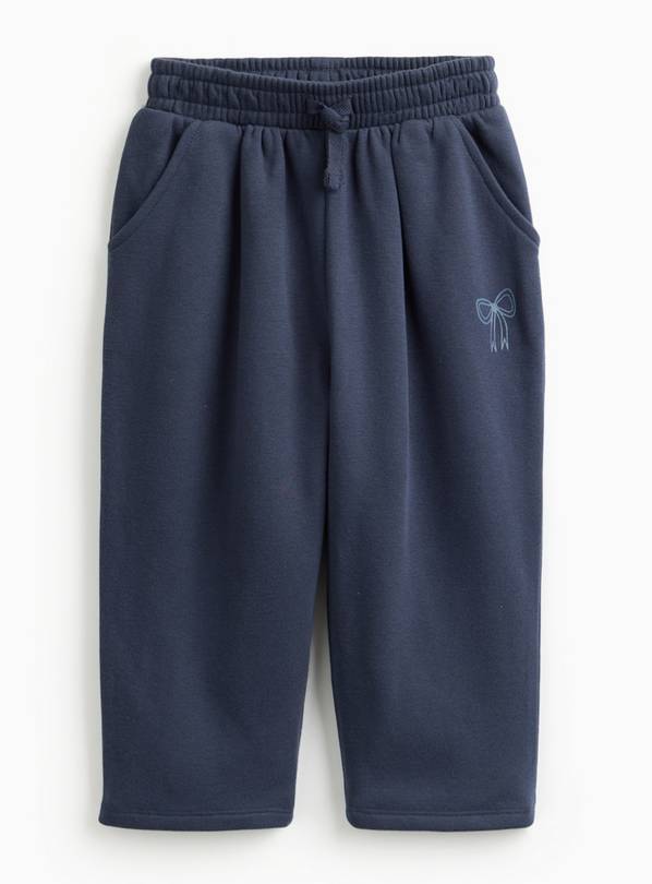 Navy Barrel Joggers 2-3 years