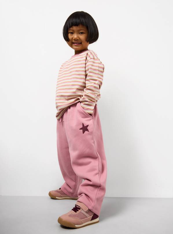 Pink Barrel Joggers 1-2 years