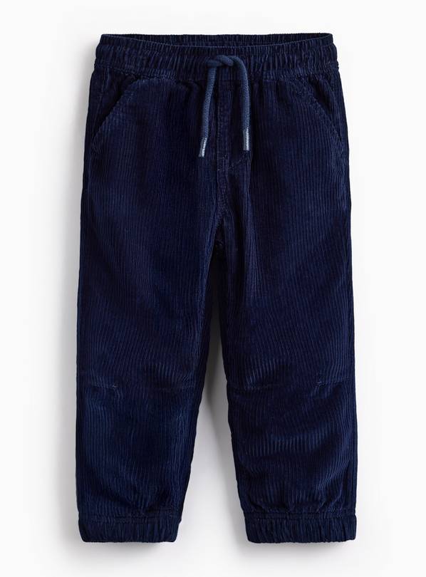 Active Adventure Navy Cord Joggers 3-4 years