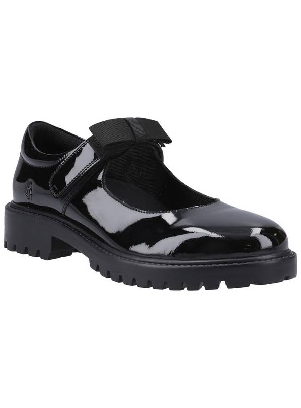 HUSH PUPPIES Astrid Bow Patent Jnr 13 Infant