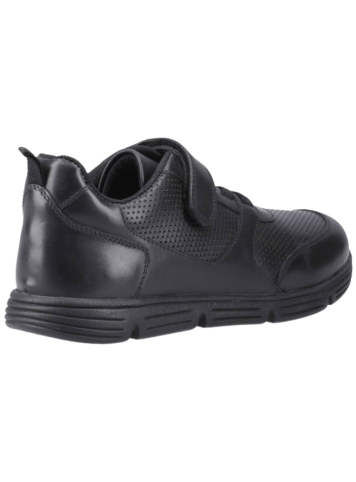HUSH PUPPIES Alfie Bungee Leather Senior School Shoes 3 - Image 2